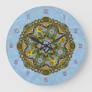 Relógio Grande Pulso de disparo de Nouveau do primavera