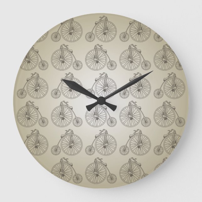 Relógio Grande Pulso de disparo de parede da bicicleta do (Frente)
