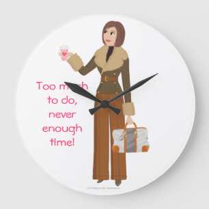 Relógio Grande Pulso de disparo de parede de DHG (grande)