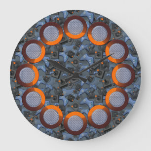 Relógio Grande Pulso de disparo de parede do Gamer do controlador