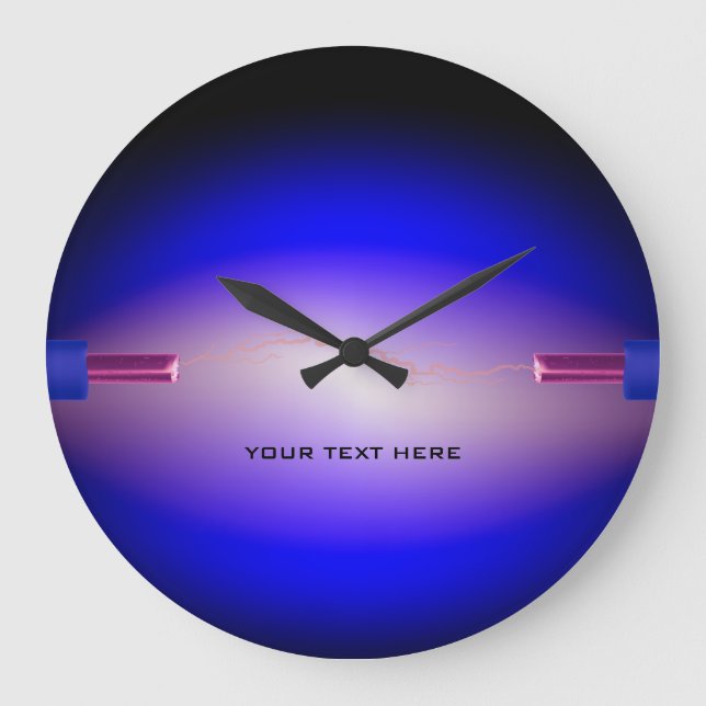 Relógio Grande Pulso de disparo de parede elétrico do negócio do (Frente)