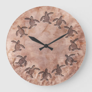 Relógio Grande Pulso de disparo de parede martelado do teste