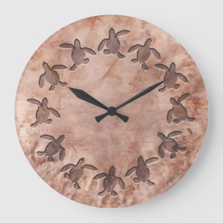 Relógio Grande Pulso de disparo de parede martelado do teste