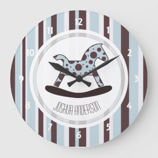 Relógio Grande Pulso de disparo de parede personalizado do cavalo