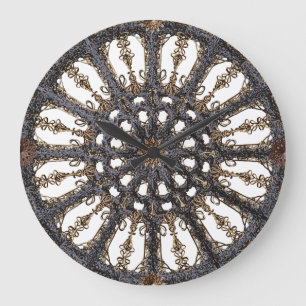 Relógio Grande Pulso de disparo decorativo do vintage no estilo