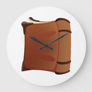 Relógio Grande Pulso de disparo do livro velho