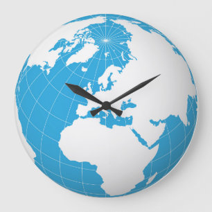 Relógio Grande pulso de disparo do planeta da terra 3D