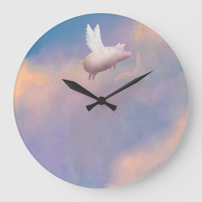 Relógio Grande pulso de disparo do porco do vôo (Frente)