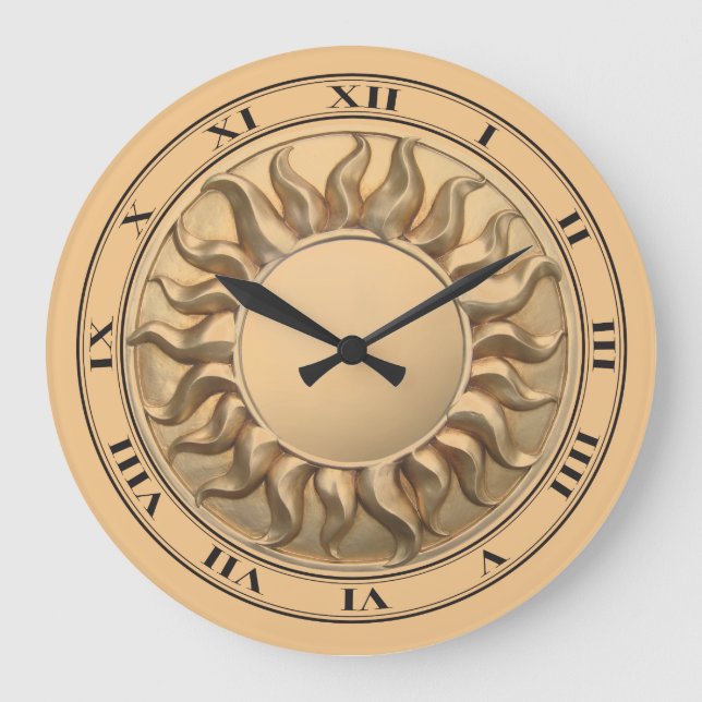 Relógio Grande Pulso de disparo do Sunburst (Frente)