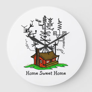 Relógio Grande Pulso de disparo louco da antena de radioamador