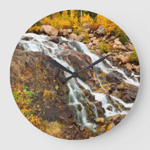 Relógio Grande Quedas De Água No Parque Nacional De Grand Teton