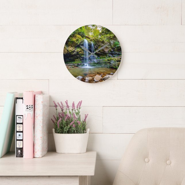 Relógio Grande Quedas | Parque Nacional de Smokey Mountain (Sala de leitura)