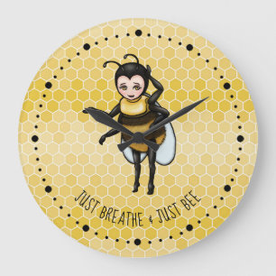 Relógio Grande Querida Bee Respira A Abelha