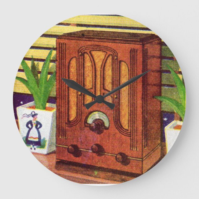 Relógio Grande Rádio catedral de 1937 (Frente)