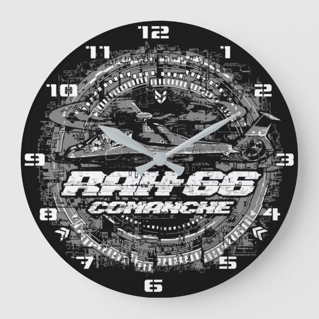 Relógio Grande RAH-66 Comanche (Frente)