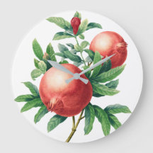Ramificação de Frutas de Pomegranato Vintage