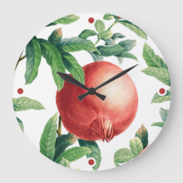 Relógio Grande Ramificação de Pomegranato