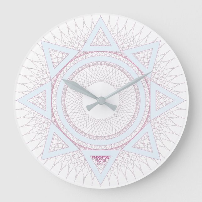 Relógio Grande RANS Wall Clock. P140001Y003 ラージ壁時計 (Frente)