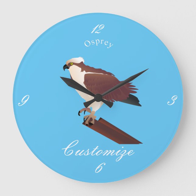 Relógio Grande Raptor Osprey Hawk Thunder_Cove (Frente)