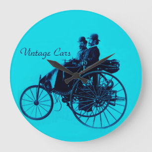 Relógio Grande Recolha de carros vintage