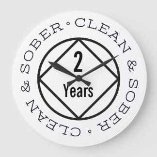 Relógio Grande Recuperação de NA personalizável Escolha qualquer 