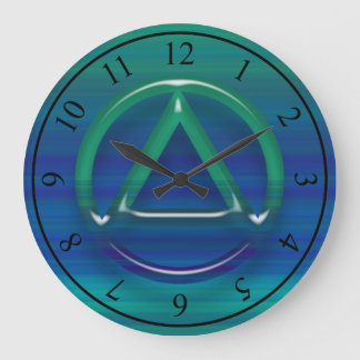 Relógio Grande Recuperação Sobriety Sober Clock