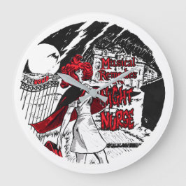 Relógio Grande Recursos Musicais com Enfermeira Noturna