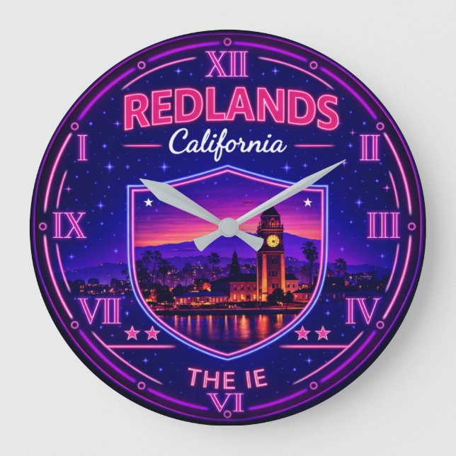 Relógio Grande Redlands California (Frente)