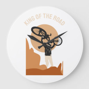 Relógio Grande Rei Do Mundo - Legal Na Bicicleta