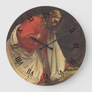 Relógio Grande Religião Vintage Jesus Cristo Jardim de Gethseman