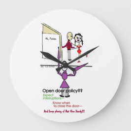 Relógio Grande Relógio/Redondo de Diversão do Office