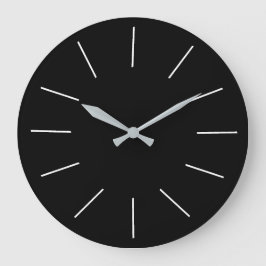 Relógio Grande Relógios de cozinha simples > Preto com Numerais B