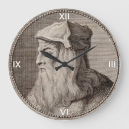 Relógio Grande reloj de Comparado Leonardo da vinci