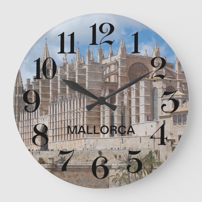 Relógio Grande reloj de pared de la Catedral de Mallorca (Frente)