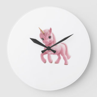 Relógio Grande Reloj de pared Unicornio