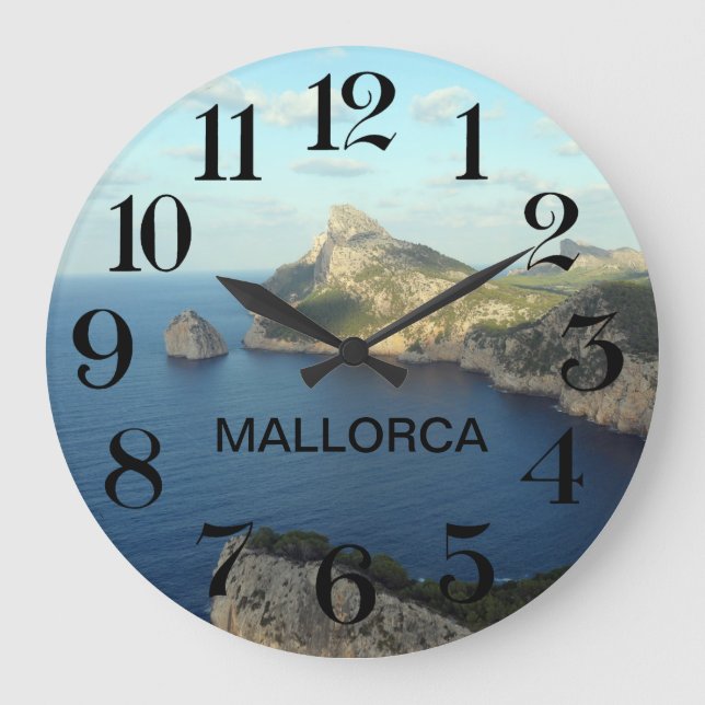 Relógio Grande reloj de Preparado Cabo de Formentor em Mallorca (Frente)