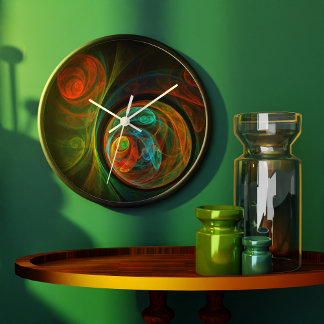 Relógio Grande Renovar Abstrato Art