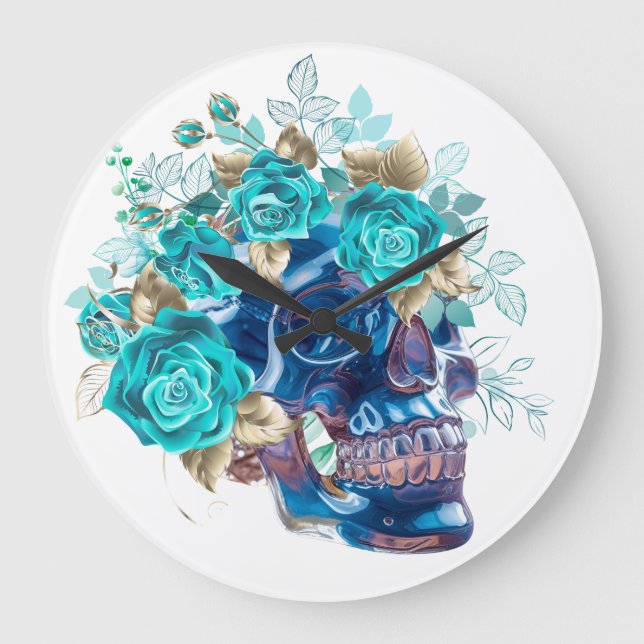 RELÓGIO GRANDE RÉQUIEM DA FLORADA AZUL (Frente)
