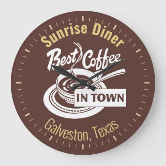 Relógio Grande Restaurante do Sunrise Diner