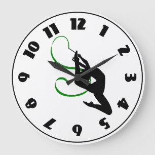 Relógio Grande Rhythmic Gymnastics Clock