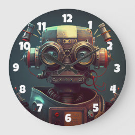 Relógio Grande Robot Large Clock