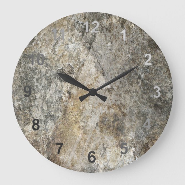 Relógio Grande Rock Face (Frente)