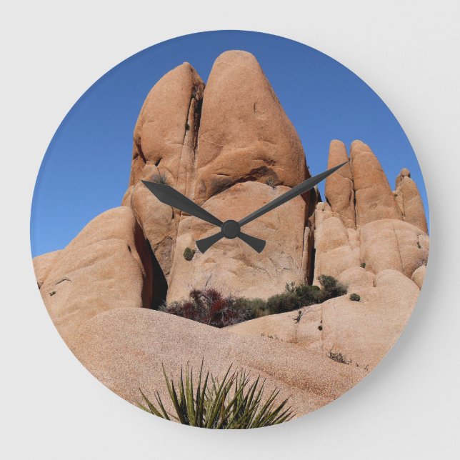 Relógio Grande Rocks no Parque Nacional Joshua Tree (Frente)