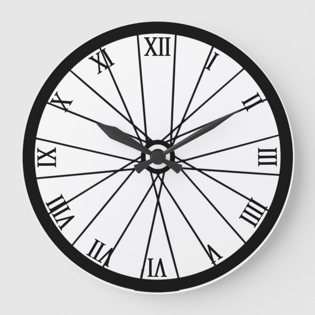 Relógio Grande Roda de bicicleta (Frente)
