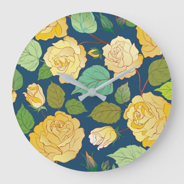 RELÓGIO GRANDE ROSAS 2 (Frente)