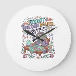 Relógio Grande Roupas Kawaii Premium Leitor de Tarot Unicórnio