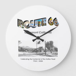 Relógio Grande Route 66 Clock