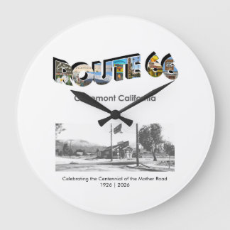 Relógio Grande Route 66 Clock