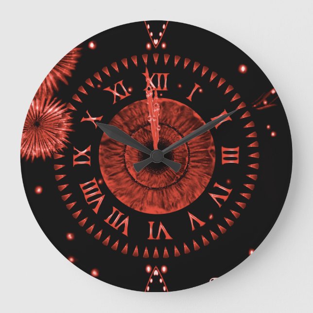Relógio Grande Ruby Midnight Clock (Frente)
