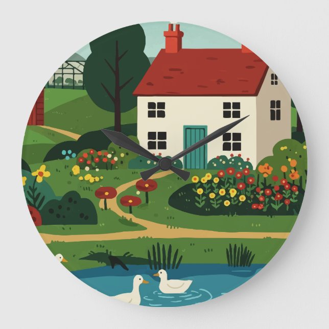 Relógio Grande Rural town (Frente)